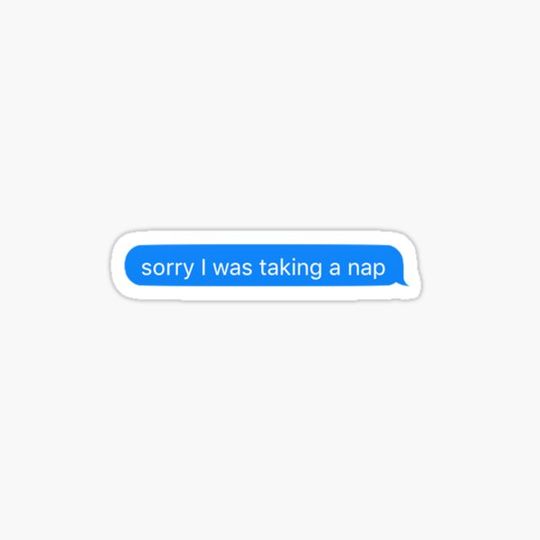 Discover sorry i was taking a nap
