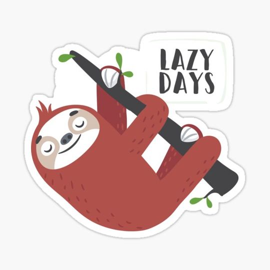 Discover Lazy Days Sloth