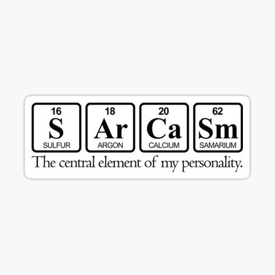 Discover Sarcasm - Personality