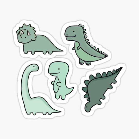 Discover Green Dinosaurs Set