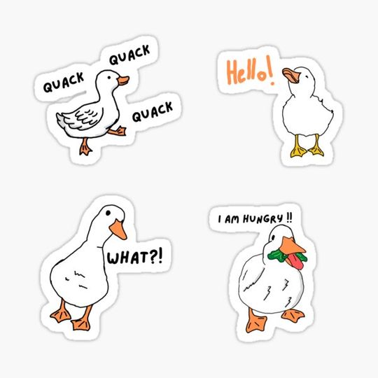 Discover cute ducks pack