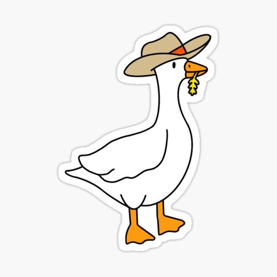 Discover Cowboy Goose with Hat