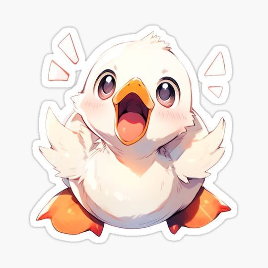 Discover Cute Kawaii Happy Goose