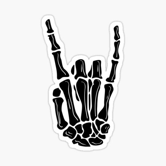Discover Rock skeleton hand