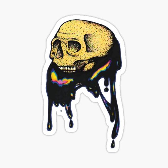 Discover Oil Spill Skull