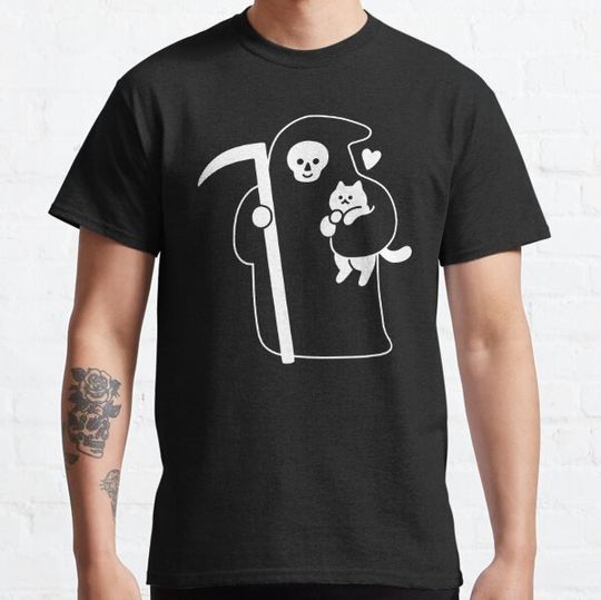 Discover The Grim Reaper Loves Cats