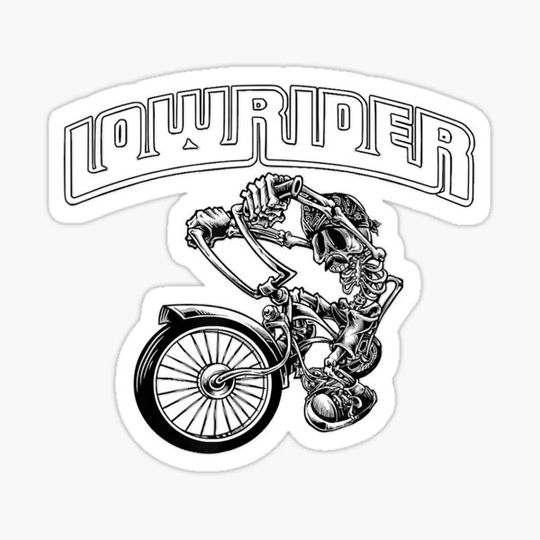 Discover Low Rider Bicycle Chicano Cholo Skull
