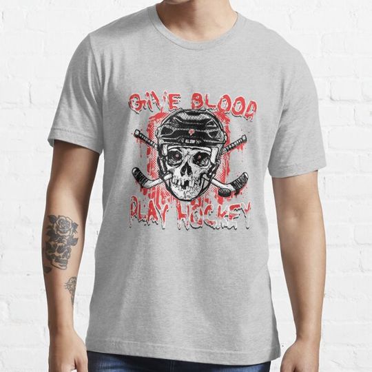 Discover Give Blood Play Hockey