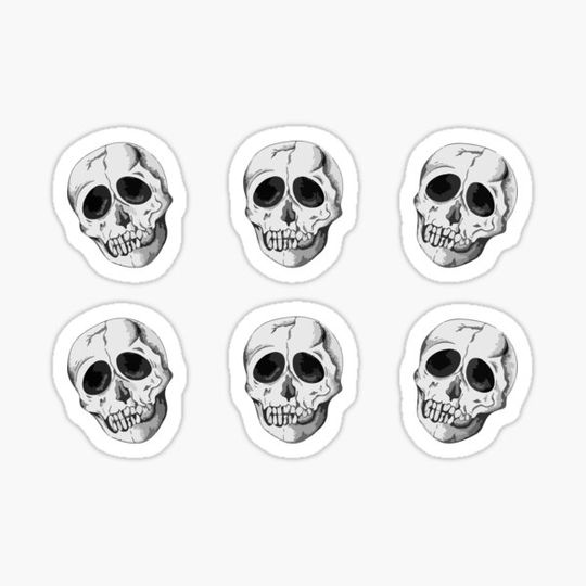 Discover Spooky Skull Pattern