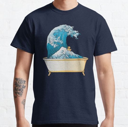 Discover Bathtub Kanagawa Wave by Tobe Fonseca