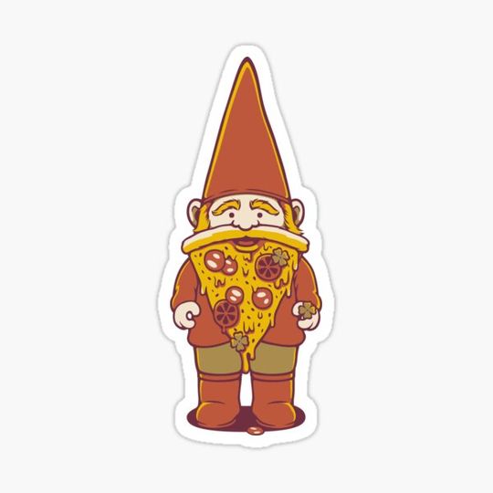 Discover Pizza Gnome by Tobe Fonseca