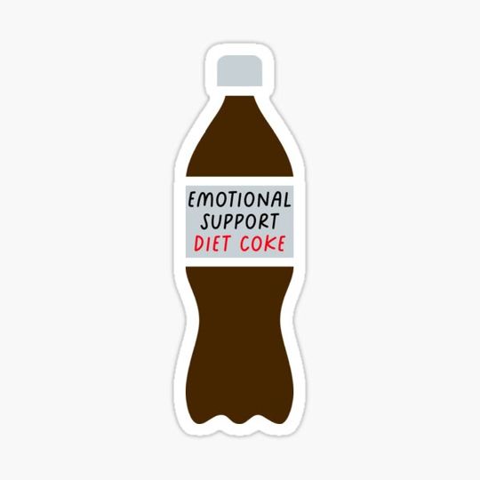 Discover Emotional support diet cola