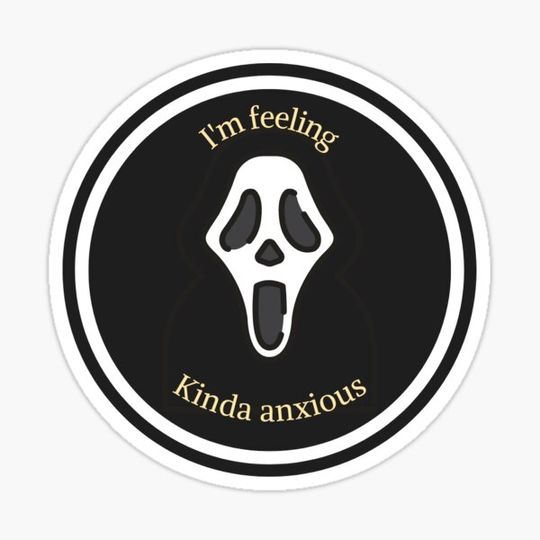 Discover I'm kinda anxious scream