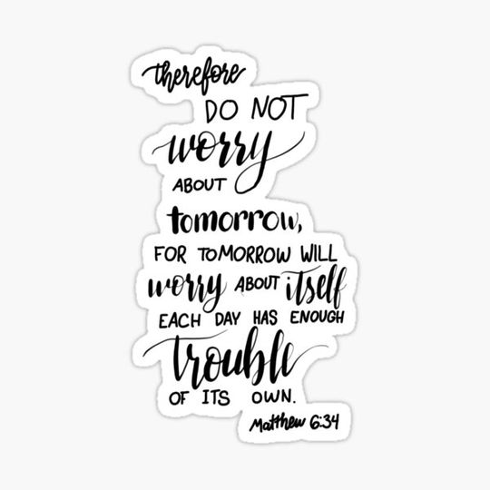 Discover Matthew 6:34