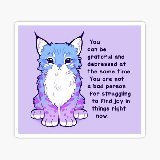 Discover "You Are Not a Bad Person" Lynx Kitten