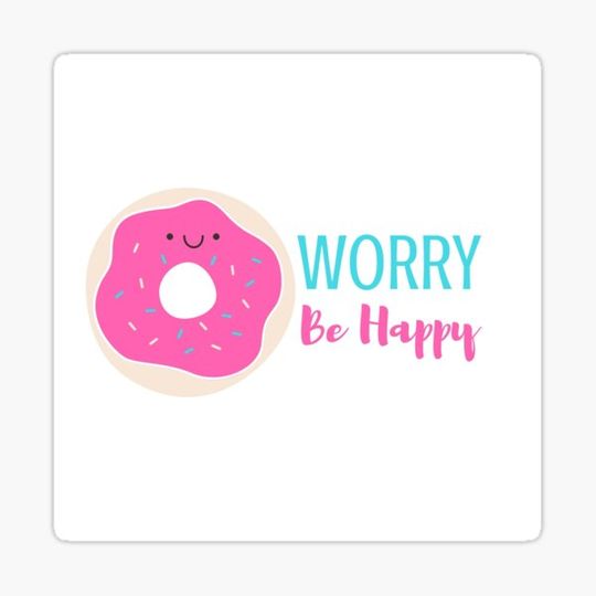 Discover Donut Worry Be Happy
