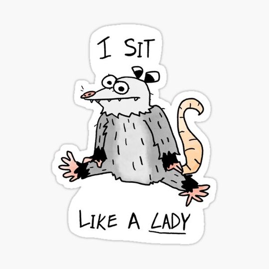 Discover Possum Sit Like a Lady
