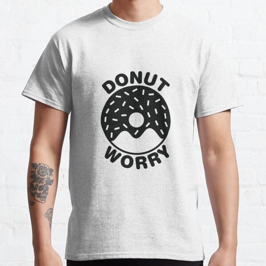 Discover Donut Worry - Black