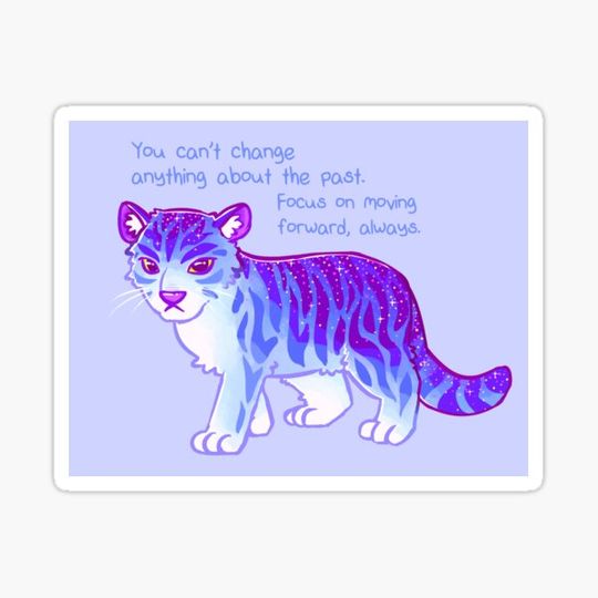 Discover "Focus on Moving Forward" Tiger