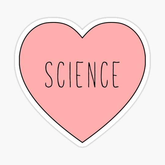 Discover I Love Science Heart