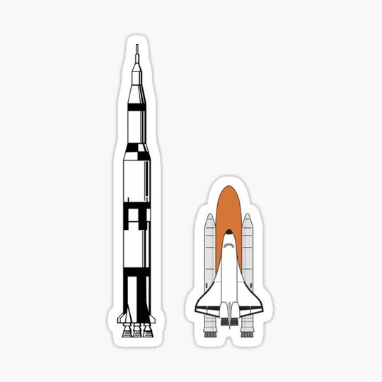 Discover NASA Saturn V and Space Shuttle