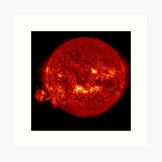 Discover Solar flare bursting from the surface of the Sun - Solar Storm