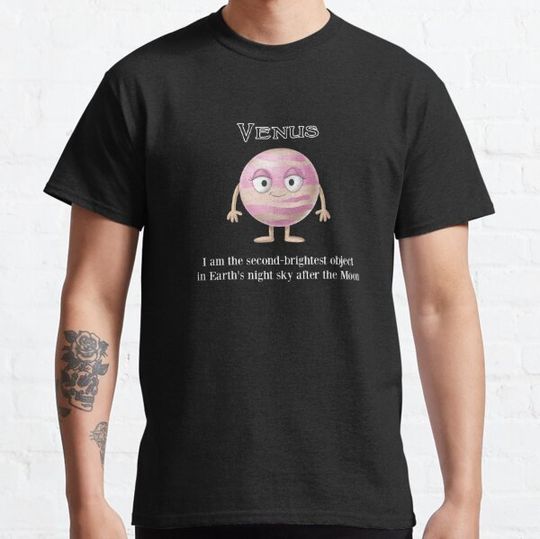 Discover Venus funny cartoon planet, solar system,astronomy, Awesome gift for astronomy lovers!