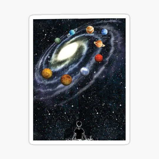 Discover Planets Colour , colorful funny