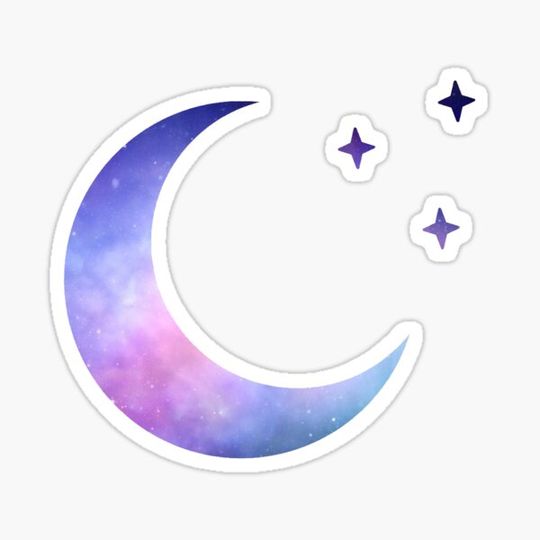 Discover galaxy moon and stars