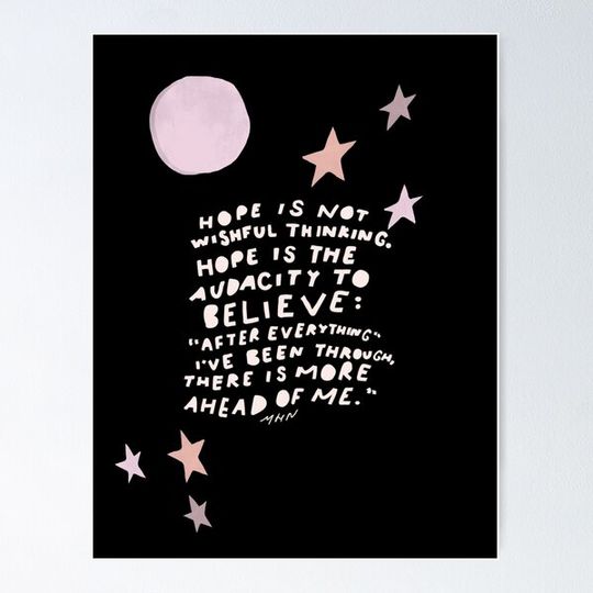Discover Hope is not wishful thinking. Hope is the audacity to believe