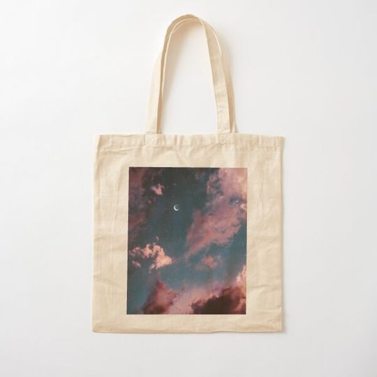Discover cosmic sky with clouds and stars