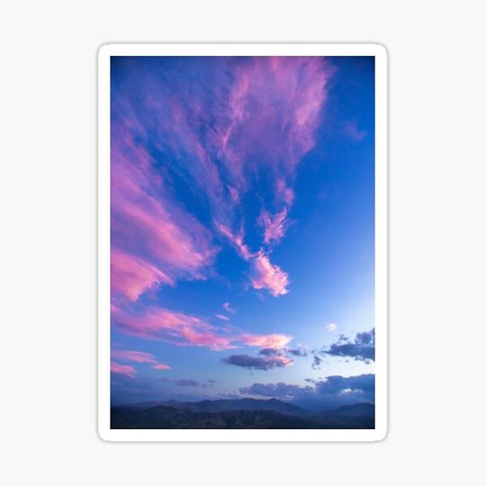 Discover Sunset sky