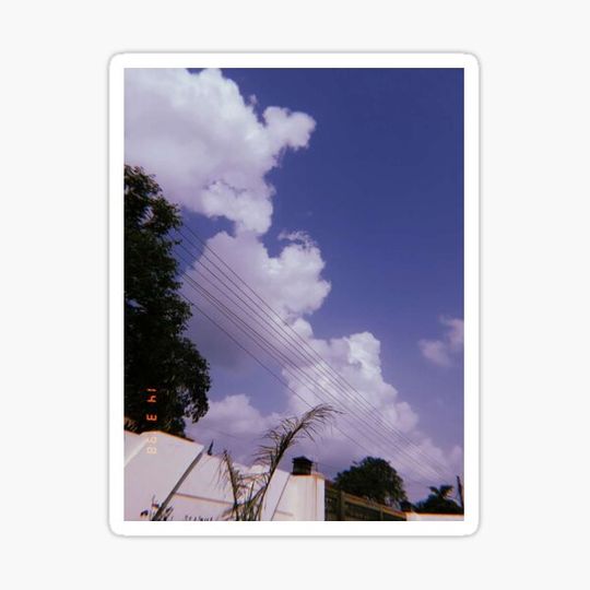 Discover cloudy sky