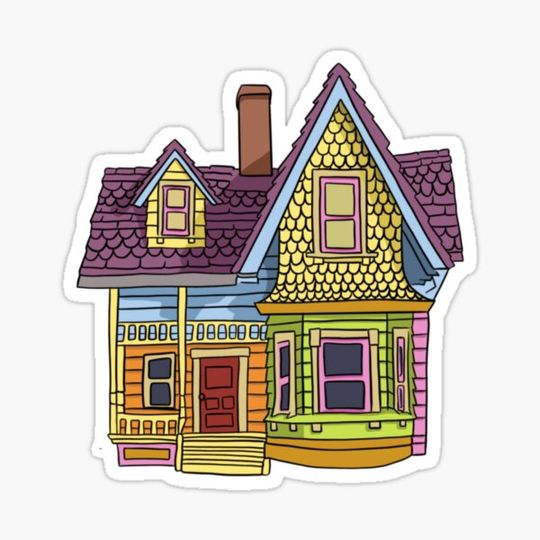 Discover House from the movie Up