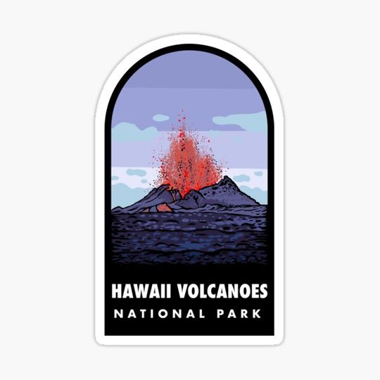 Discover Hawaii Volcanoes National Park Badge