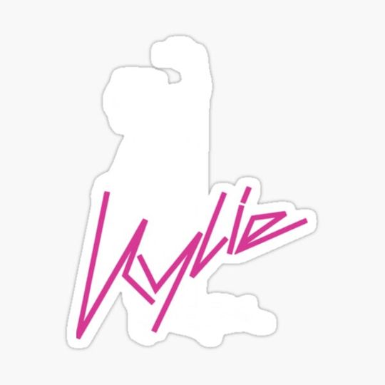 Discover Kylie Minogue Fever 20th Anniversary White Silhouette with Logo