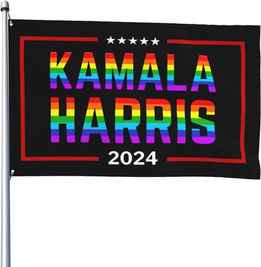 Discover Kamala Harris 2024 Flag 4x6 Outdoor Kamala Harris For President Flags Banner