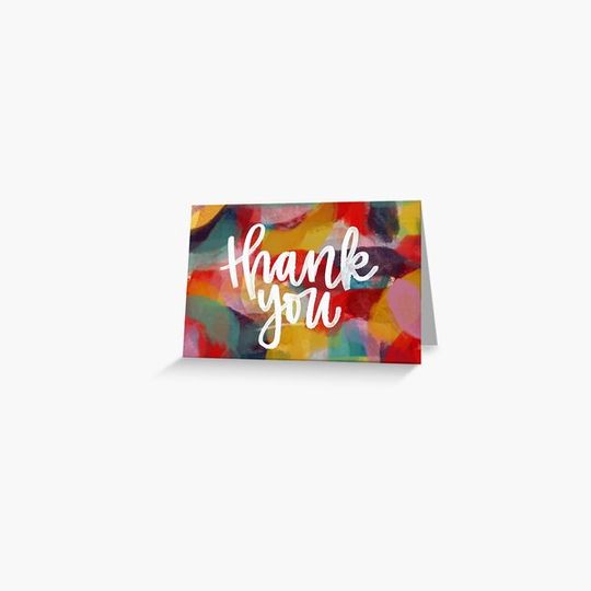 Discover Colorful Thank you