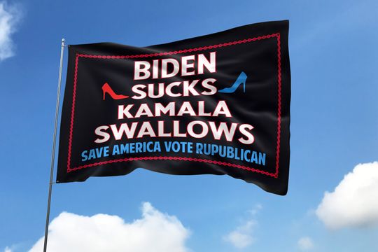 Discover Biden Sucks Kamala Swallows Flag Joe Biden Kamala Harris Vote Save America Vote