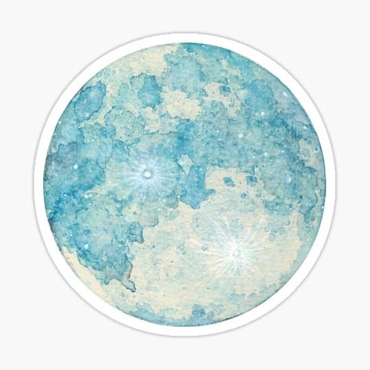 Discover Pale Blue Full Moon