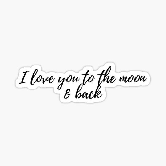 Discover i love you to the moon and back