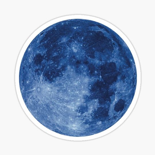 Discover Blue shiny moon