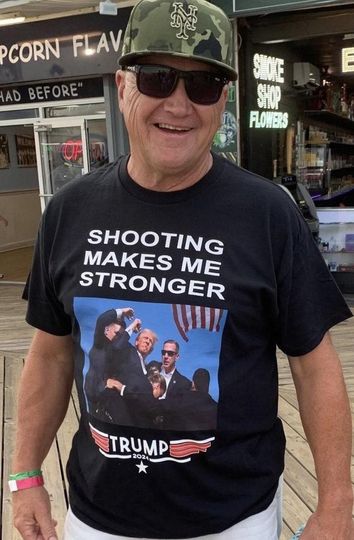 Discover Shooting Makes Me Stronger Trump Political Shirt