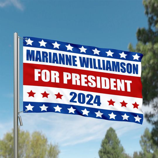 Discover Marianne Williamson 2024 Presidential Election Flag