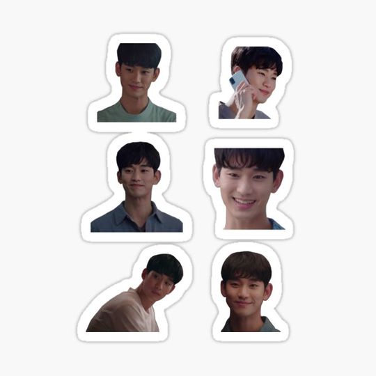 Discover Kim Soo Hyun Cute Sticker Pack