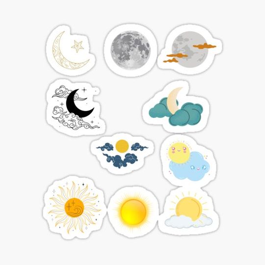 Discover Moon and sun