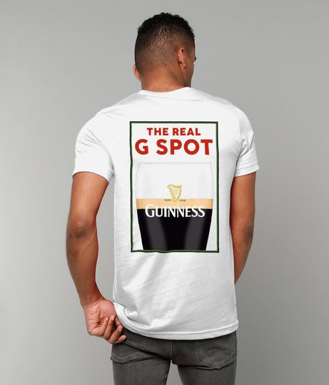 Discover Guinness Vintage T Shirt, Split the G, Funny Tee