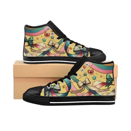 Discover Little Bows Women's Classic Sneakers