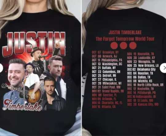 Discover 2024 Justin Timberlake Tour Shirt