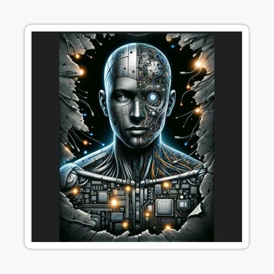 Discover Cyborg head